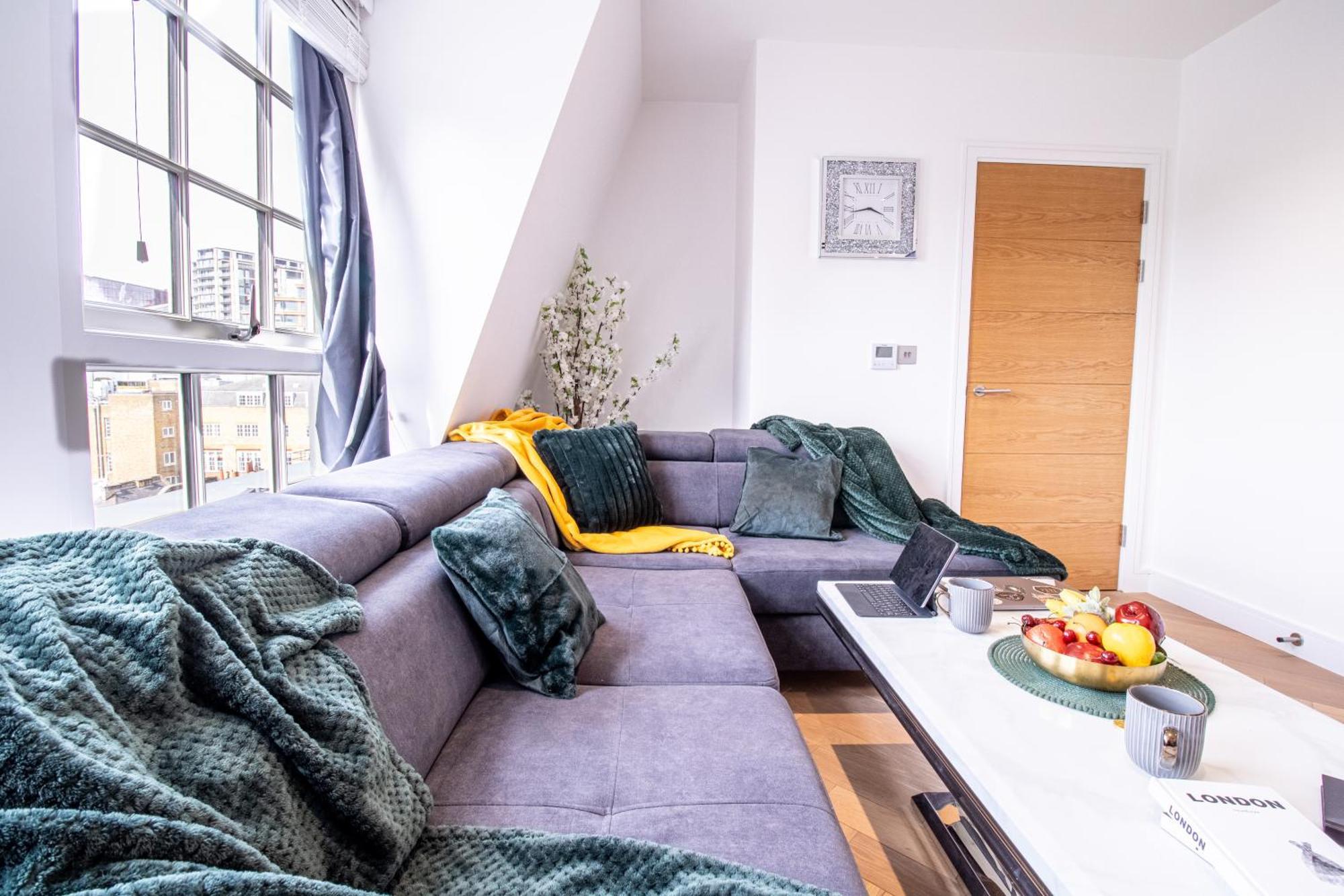 Luxurious 1-Bedroom Penthouse In Marble Arch 71 ロンドン エクステリア 写真